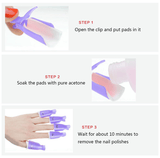Gel Nail Polish Remover Clips (10 PCS)