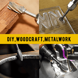 Premium Carbide Rotary Burr Bits (Set of 10)