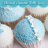 Silicone Cake Floral Lace Mold Mat