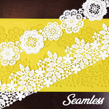 Silicone Cake Floral Lace Mold Mat