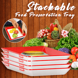 Stackable Food Preservation Tray