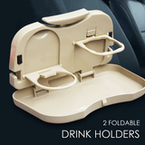 Foldable Car Back Seat Tray