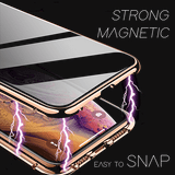 Anti-peep Magnetic iPhone Case