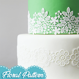 Silicone Cake Floral Lace Mold Mat