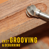 Premium Carbide Rotary Burr Bits (Set of 10)