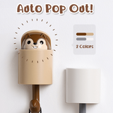 Cute Hiding Squirrel Hook