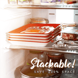 Stackable Food Preservation Tray
