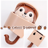 Cute Hiding Squirrel Hook