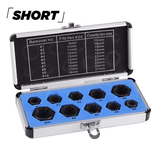 Universal Damaged Bolt Extractors (Set of 10)