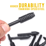 Premium Carbide Rotary Burr Bits (Set of 10)