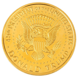 2019 Golden Trump 2nd Amendment Coin