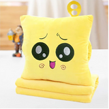 Multi-functional winter cushion blanket