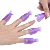 Gel Nail Polish Remover Clips (10 PCS)