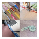 5 Size Bias Tape Maker Tools Set 6mm 9mm 12mm 18mm 25mm Fabric DIY Sewing Quilting Bias Binding Maker Kit
