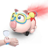 Cartoon Radio Controlled Fly Pig Toy
