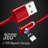 360¡ã L-TYPE Magnetic Charging Cable
