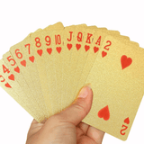 24k Gold Foil Playing Poker
