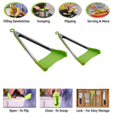 Kitchen Spatula And Tongs(1 Set)