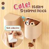 Cute Hiding Squirrel Hook