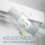 Adjustable Air Conditioner Shield