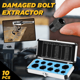 Universal Damaged Bolt Extractors (Set of 10)