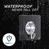 Heavy Duty Self-adhesive Hooks (6PCS)