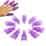 Gel Nail Polish Remover Clips (10 PCS)